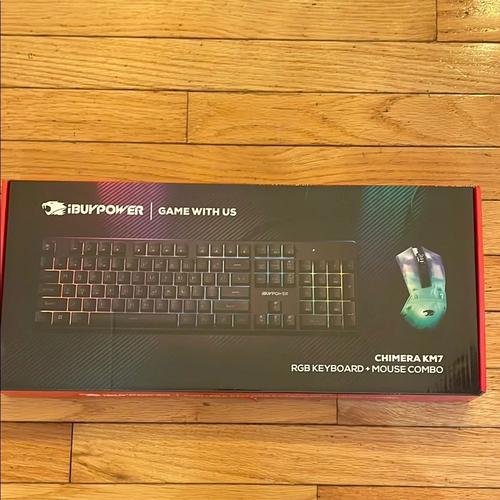 Chimera KM7 RGB Keyboard and Mouse Combo - Black